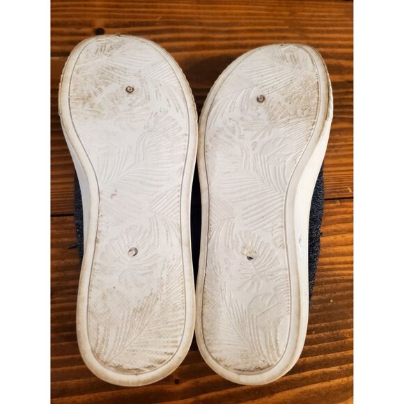 Tommy Bahama Womens Slip-On Sneakers Lace-Up Detail Heathered Gray Knit Size 7 - Picture 9 of 10